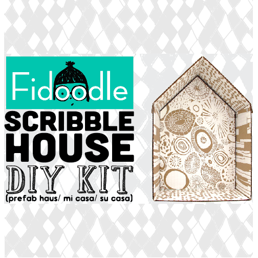 DIY scribble house (sold out)